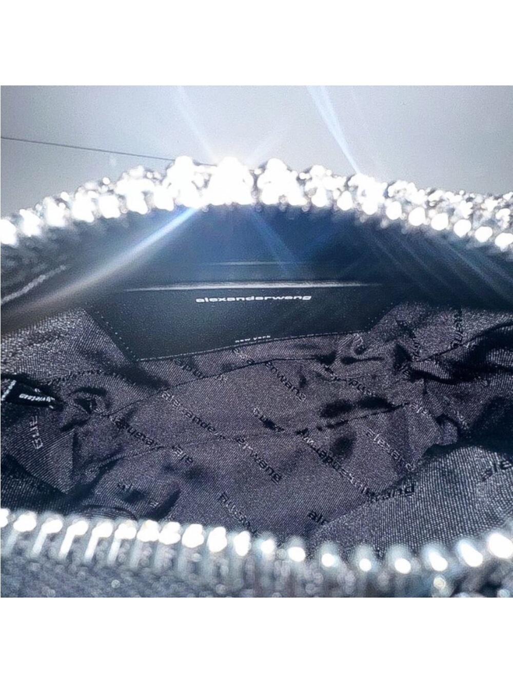 Alexander Wang Heiress
Crystal Silver Mini Bag, NWT - Picture 17 of 17